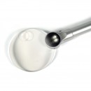 Лупа Levenhuk Zeno 400, 2/4x, 88/21 мм, 2 LED, металл