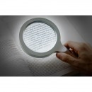 Лупа Levenhuk Zeno 600, 2,5x, 90 мм, 12 LED, металл