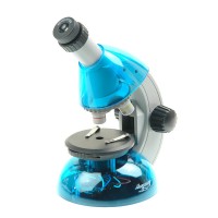 Микроскоп Микромед Атом 40x-640x (лазурь)